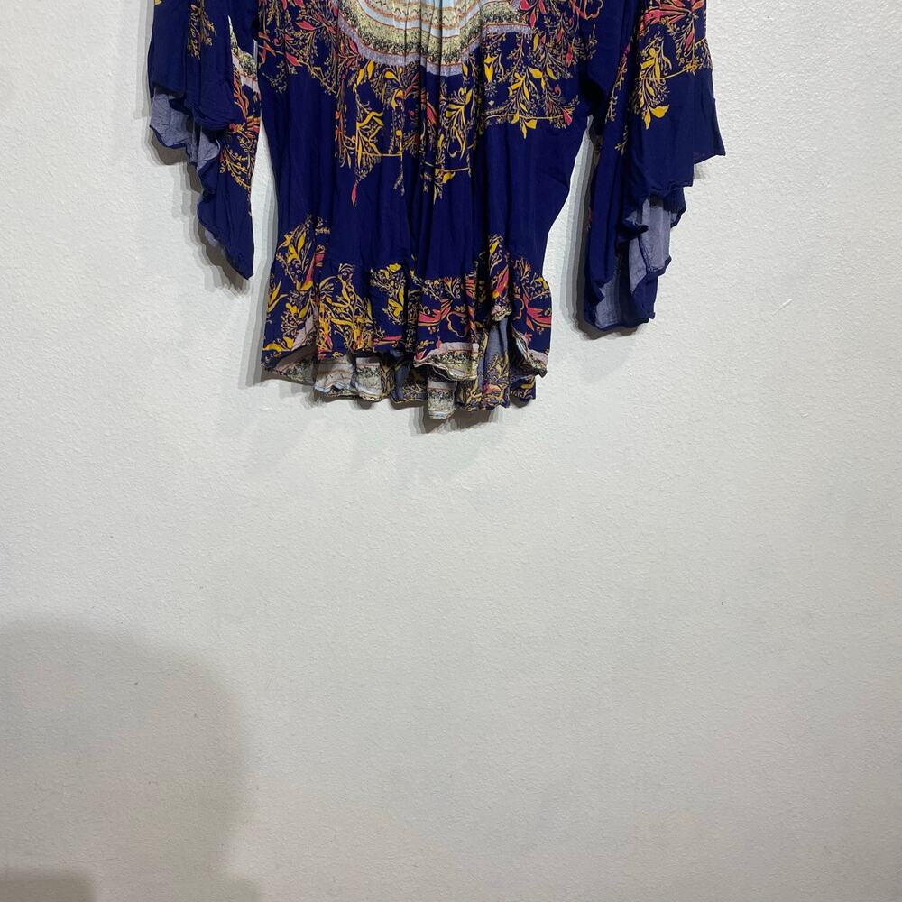 Free People Sunset Dreams Printed Tunic Sz XS - Picture 4 of 13